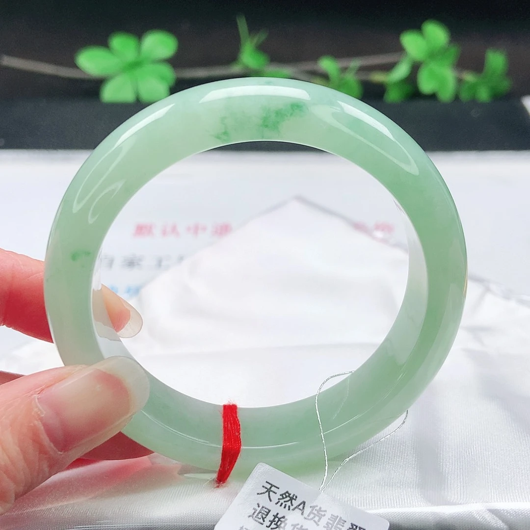 未镶嵌手镯翡翠55.5圈