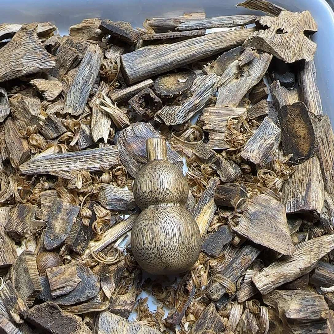 沉香碎屑沉香小葫芦2.9克