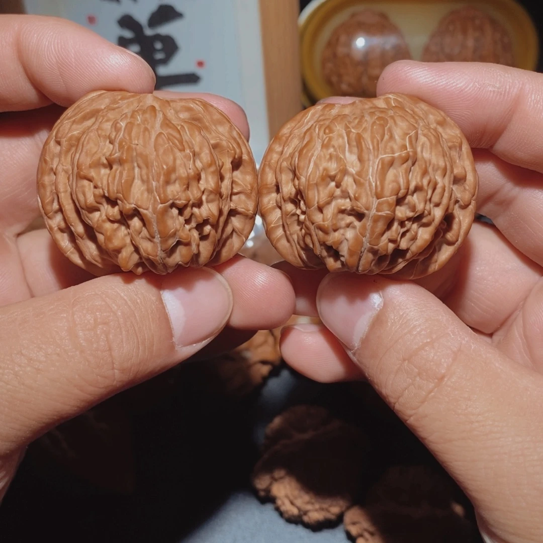 把件文玩核桃43蝴蝶磨