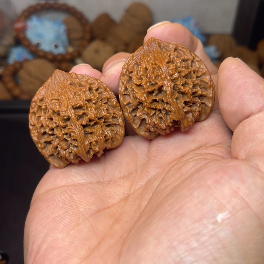 文玩核桃吊坠39全品无修满天星