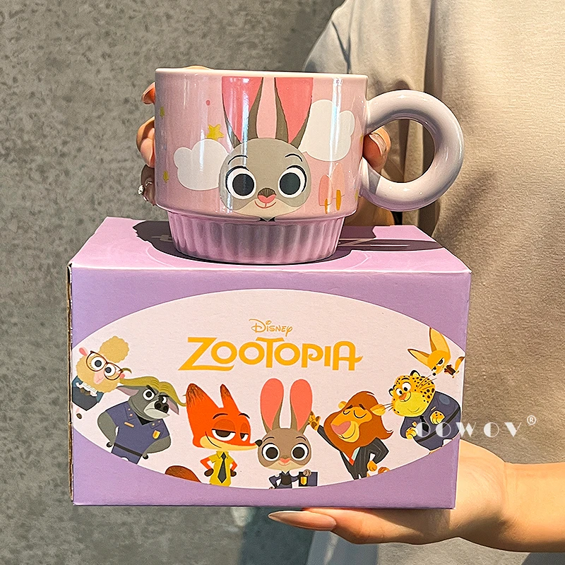 朱迪马克杯新款水杯高颜值夏季陶瓷家用情侣可爱咖啡杯子生日礼物