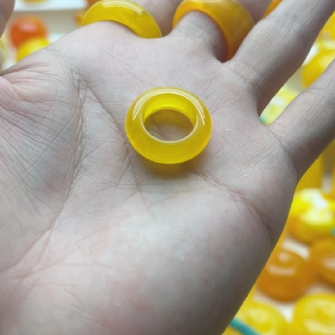 【闪购商品】俄黄跑环内卡十四配饰
