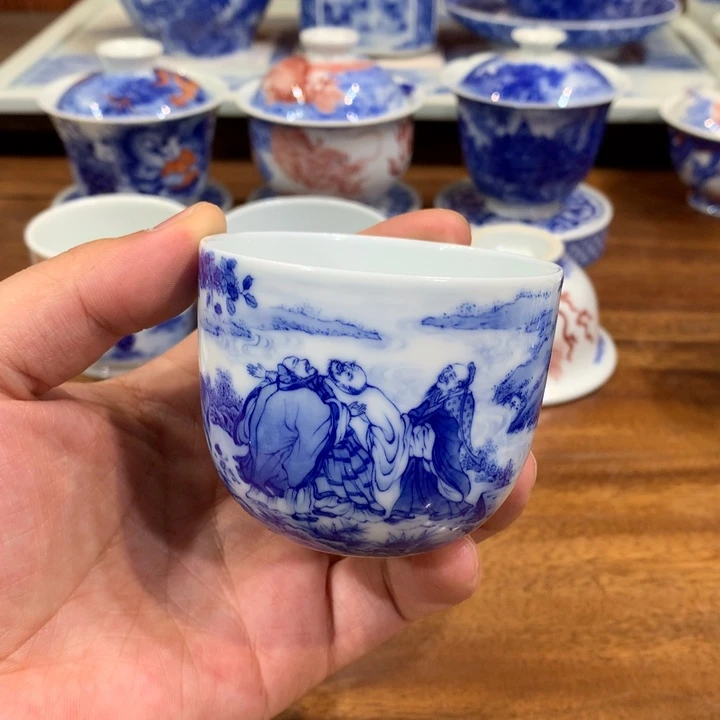晓竹窑 乞巧图主人杯