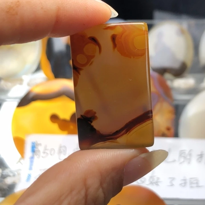 合金玛瑙/玉髓珠宝奇石179