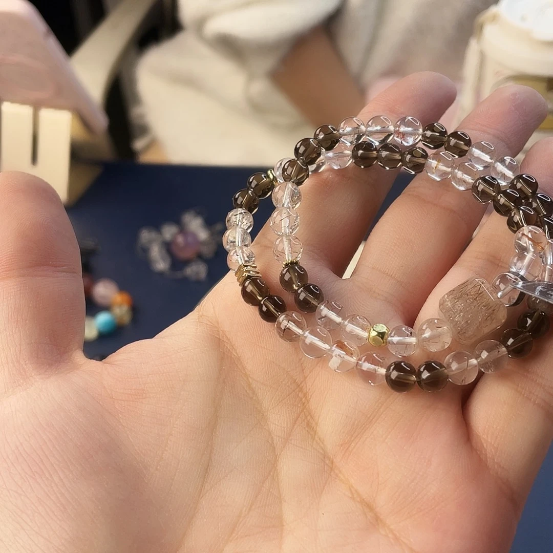 银S925镶嵌手链水晶