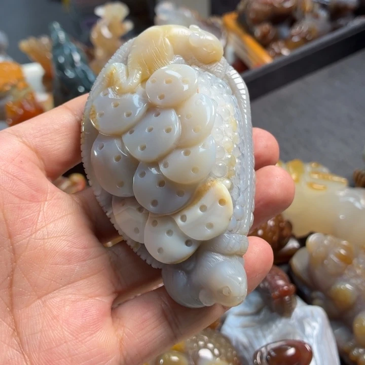 玛瑙/玉髓未镶嵌吊坠(不含链)