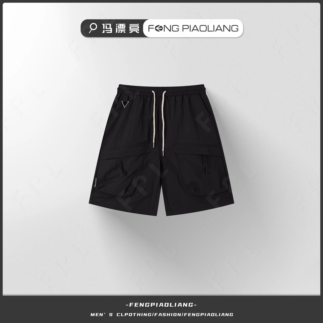 【冯漂亮甄选】L486时尚潮流休闲百搭男士个性短裤DK
