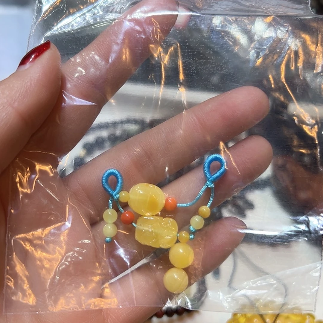 木青*原纯手工制作富甲➕貔貅➕两个0.8珠子