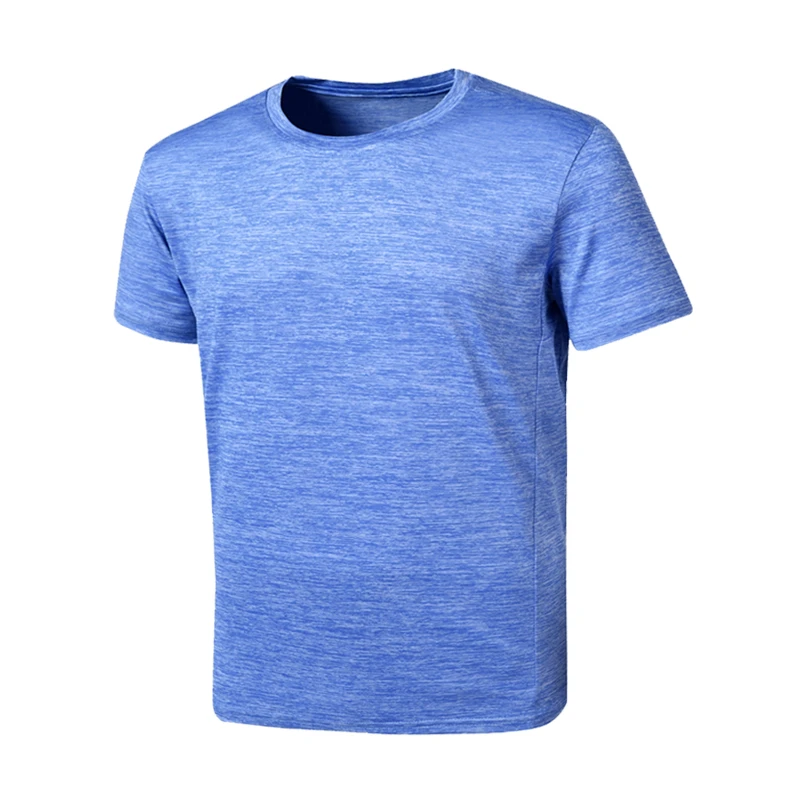 冰丝t恤男短袖速干运动衣吸湿排汗半袖透气黑科技纳米阳离子圆领