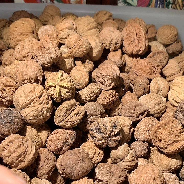 桃核把件冷****尘文玩核桃