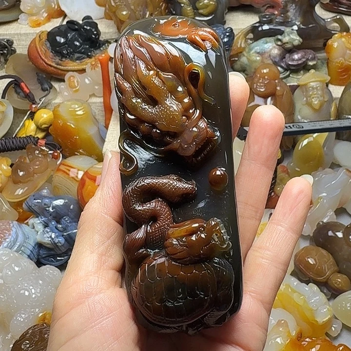 安***钢玛瑙/玉髓未镶嵌饰品