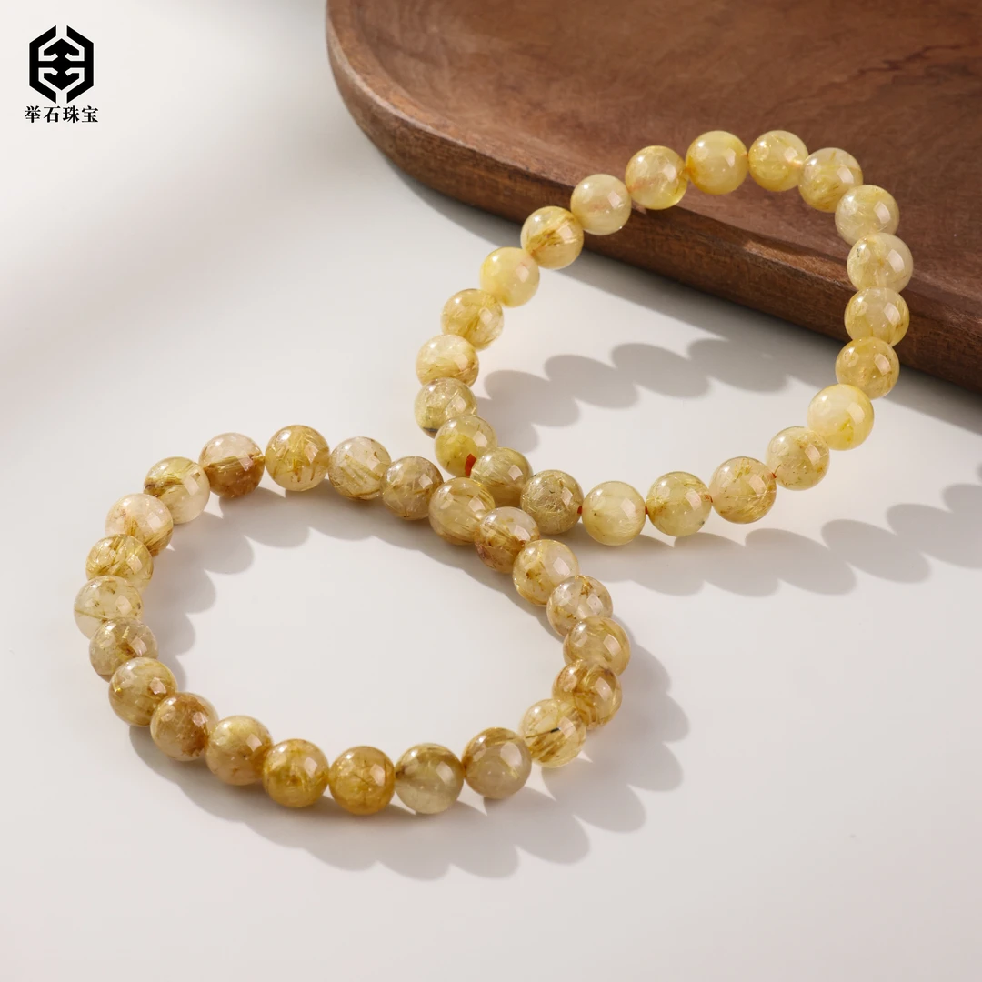 【举石珠宝】T0530-1007-18水晶手串（一件/多样性发/约6mm+）E