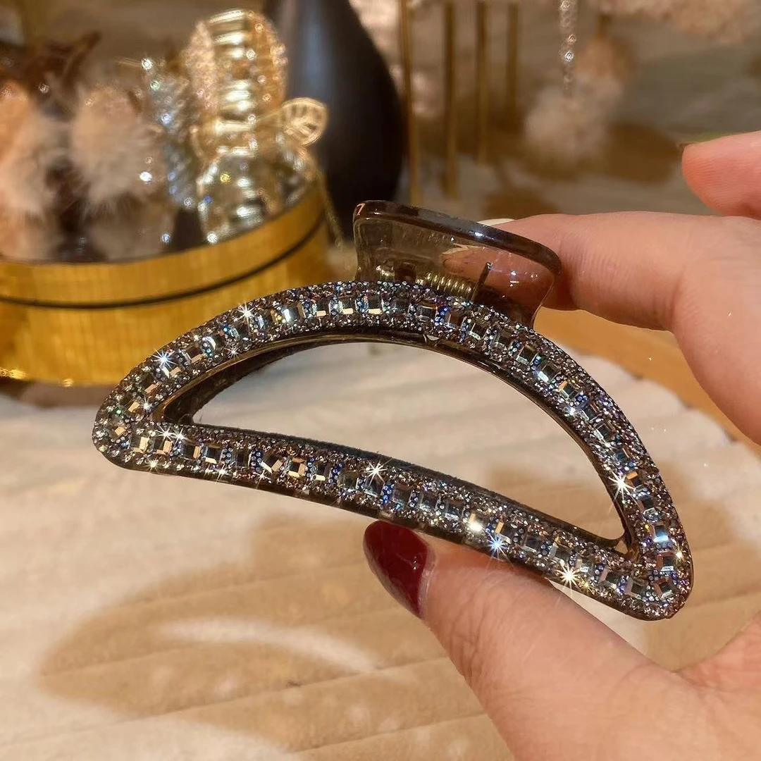 M1570 2024新款中号抓夹月牙型款韩式抓夹