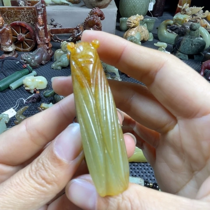 和田玉挂件未镶嵌