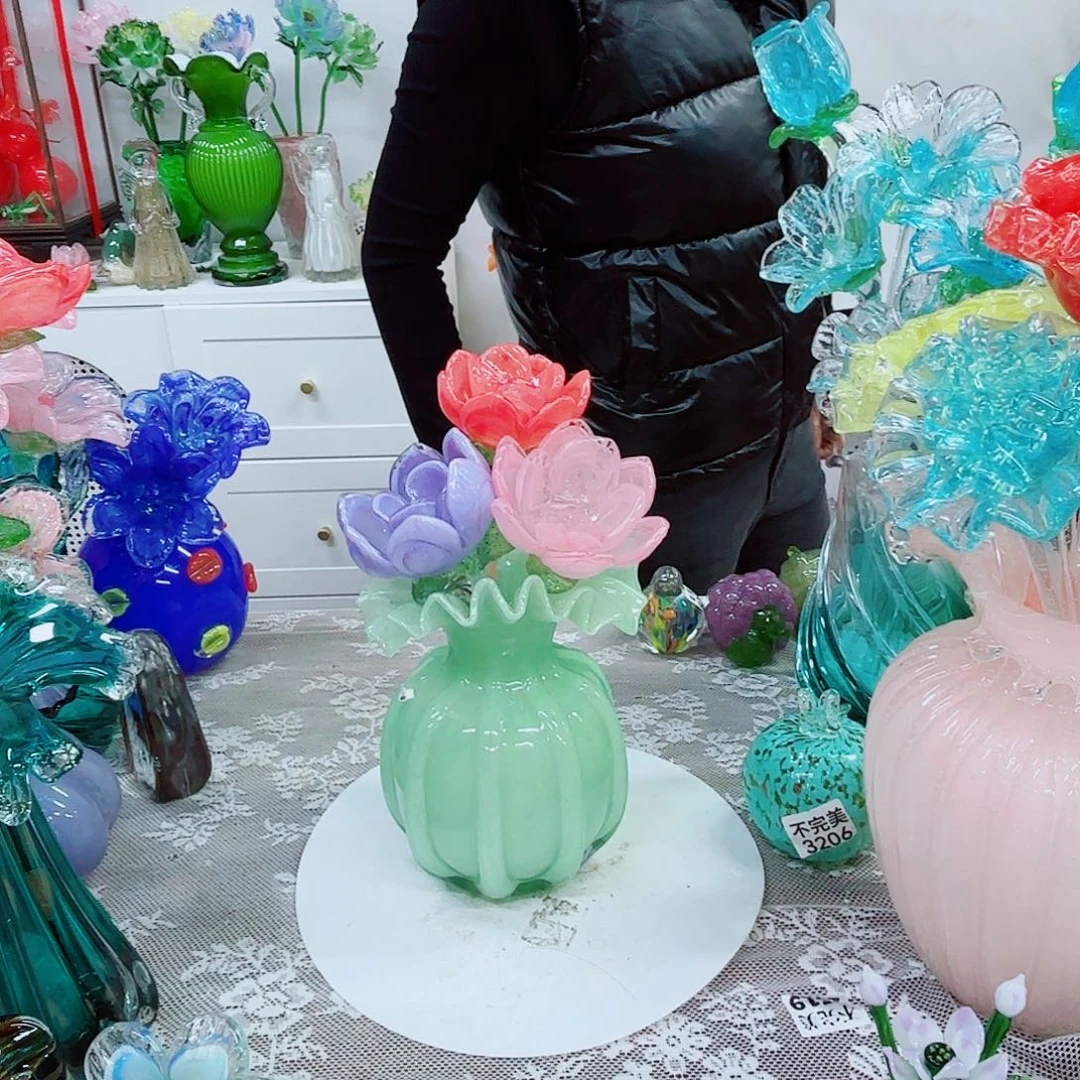 琉璃花瓶花器艺术品