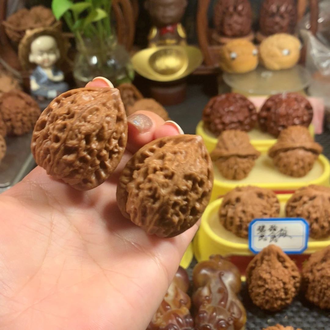 文玩核桃把件野生无名