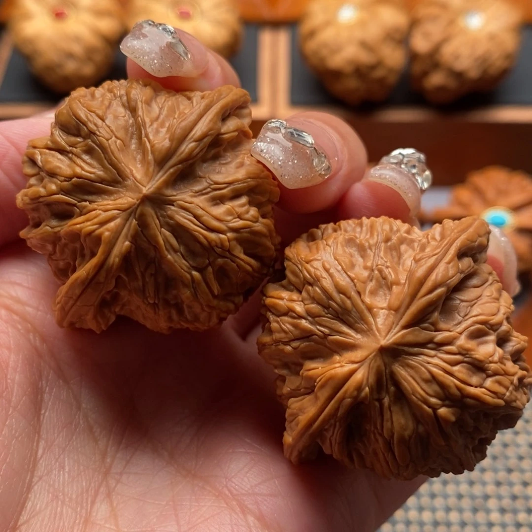 文玩核桃把件缘****蛋42尺寸全品磨盘