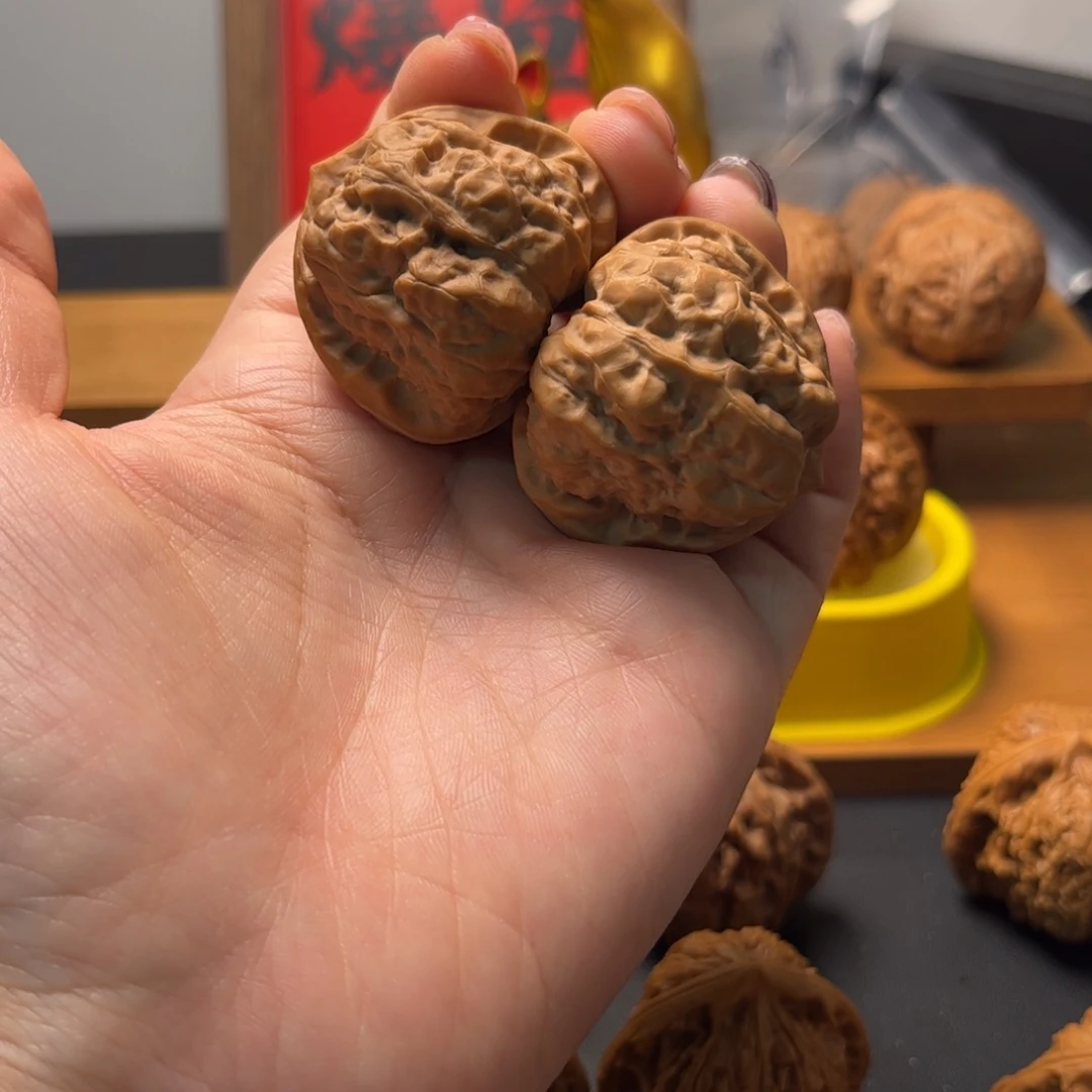 吊坠文玩核桃蛤蟆头39修