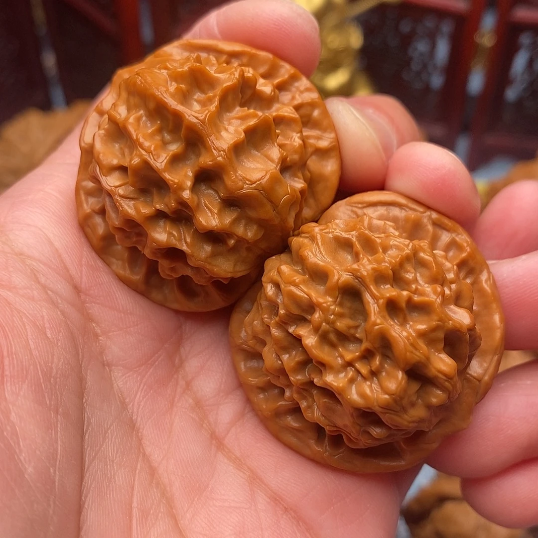 把件文玩核桃毕业肉球全品龙鳞38.8尺