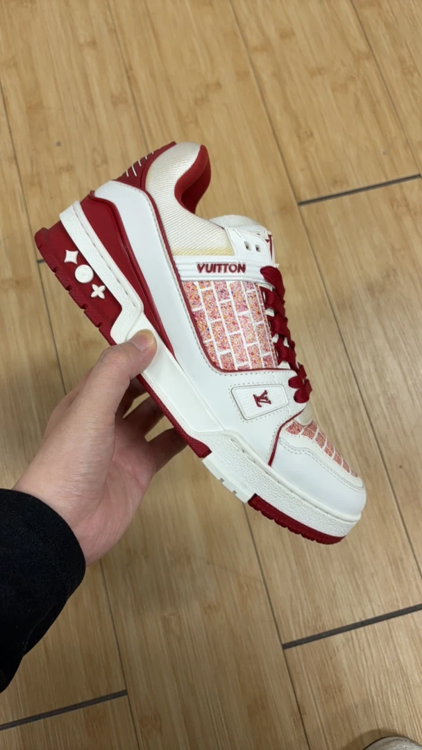 99新 LouisVuitton/路易威登 白红慈善米兰限定