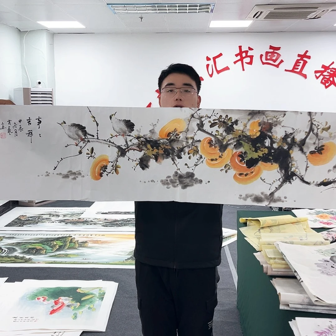 国画宣纸国画作品纯手绘
