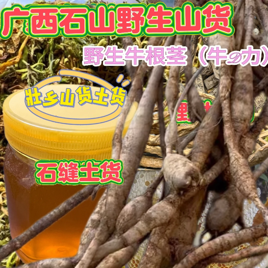 广西崇左石山野生山货牛D力土蜂蜜