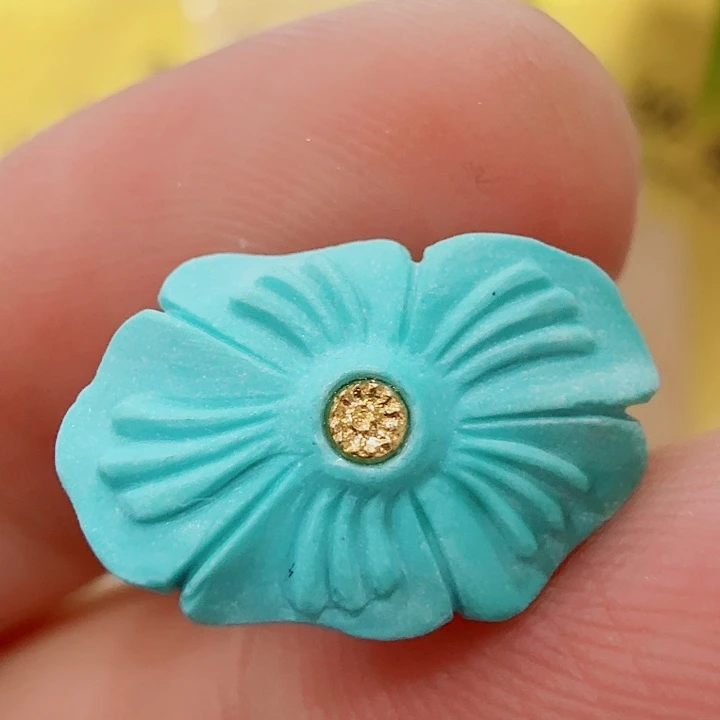 绿松石未镶嵌配饰