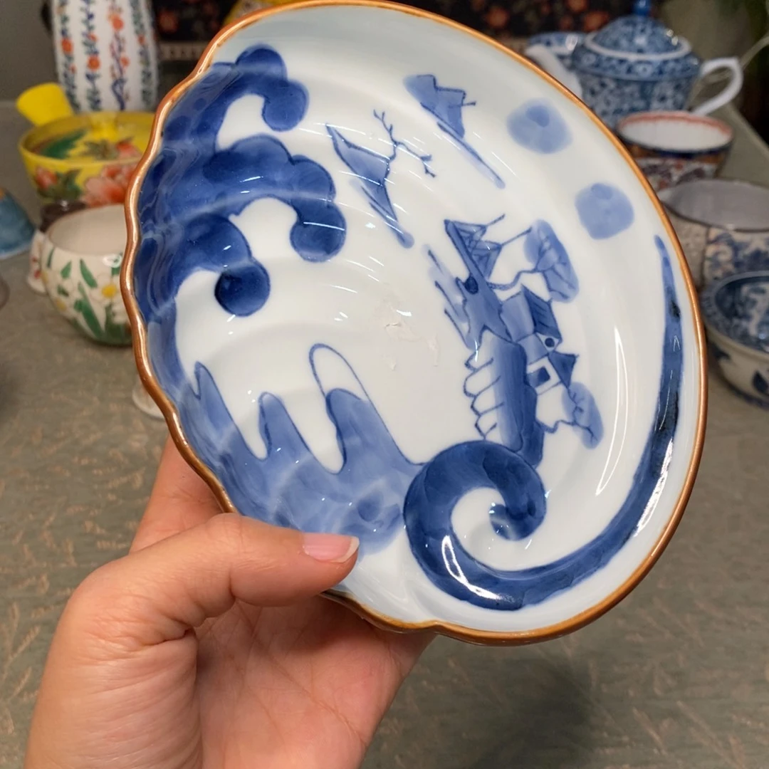 碟16 厘米 小杨瓷器陶瓷陶瓷