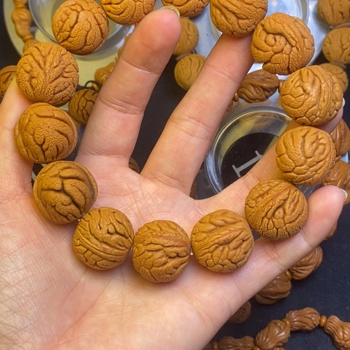 吊坠桃核秦岭龙纹桃核21尺寸