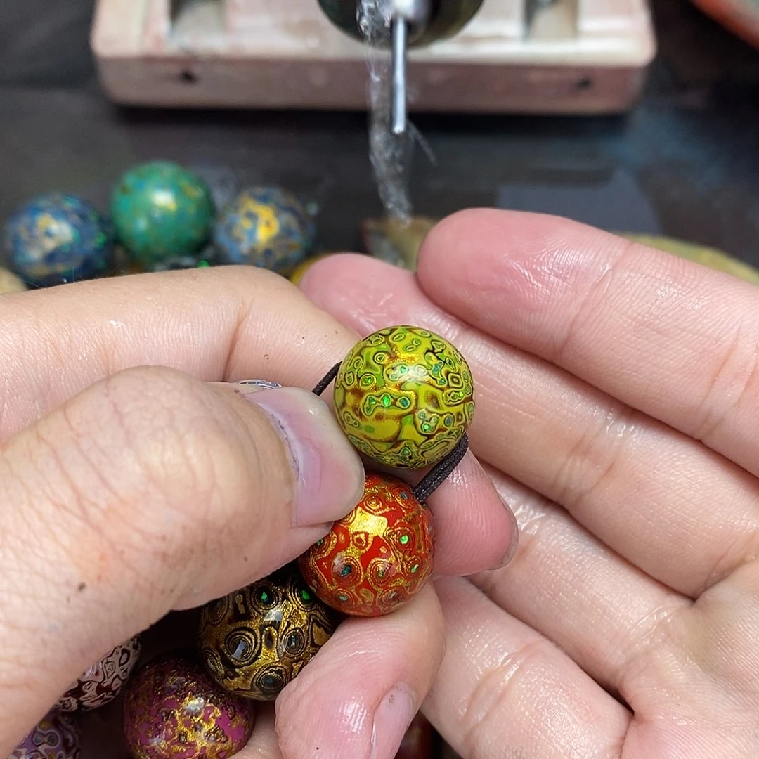 狗***哥非遗手工 大漆工艺规格1.5cm