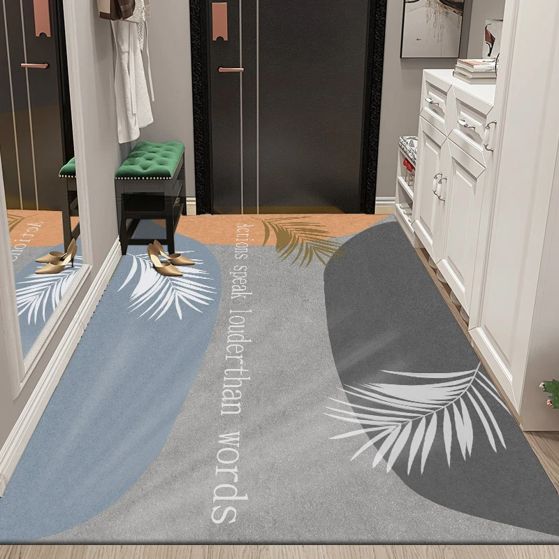 硅藻泥【创意生活】入户门卫浴厨房吸水家用脚垫可定制