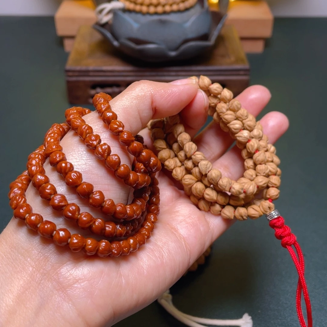 柏香籽/百香籽吊坠报喜鸟