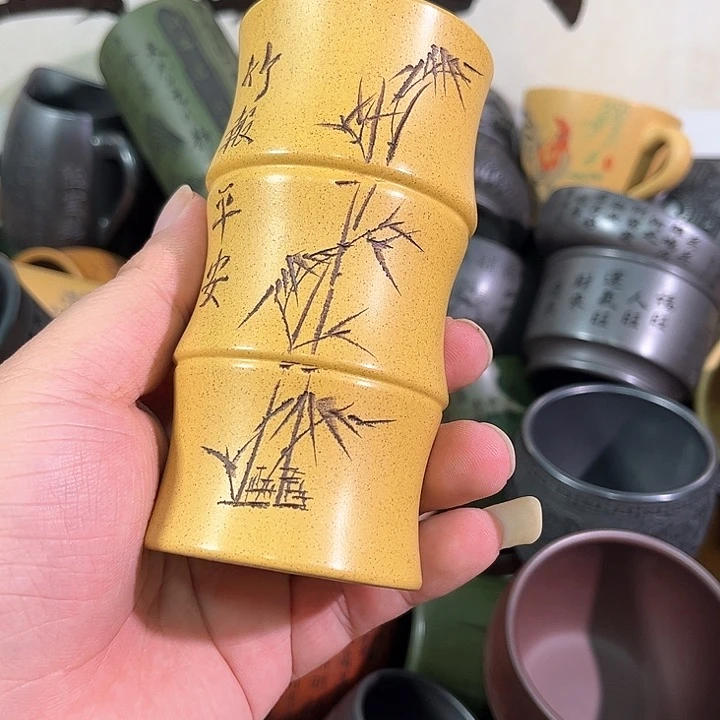 茶杯紫砂全手工紫砂主人杯