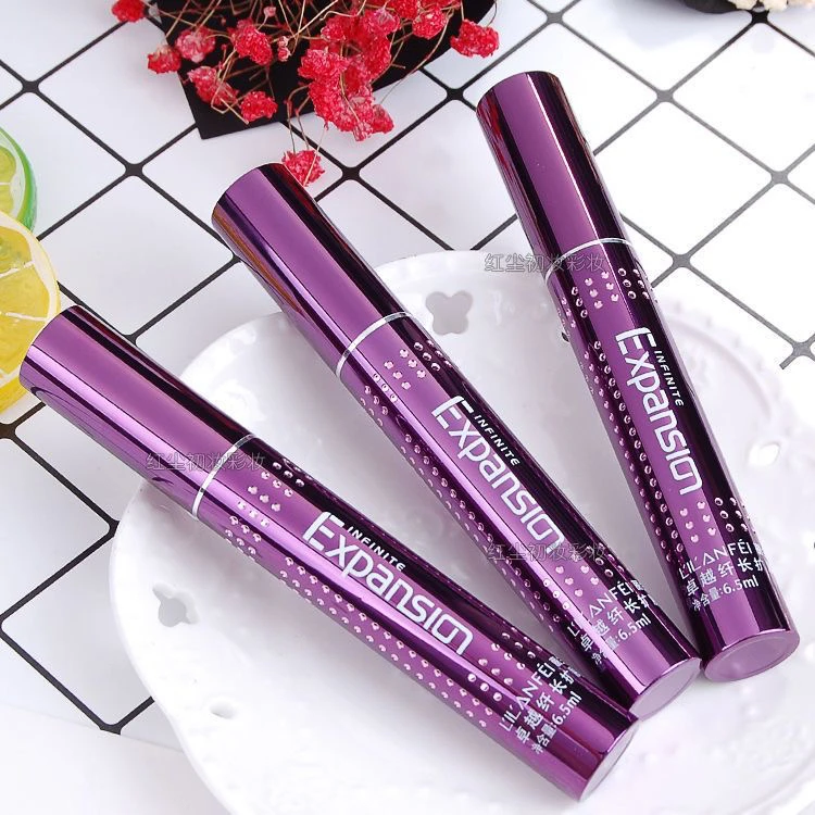 丽兰妃卓越纤长扩展睫毛膏极细小刷头防水防汗卷翘拉浓密不晕染