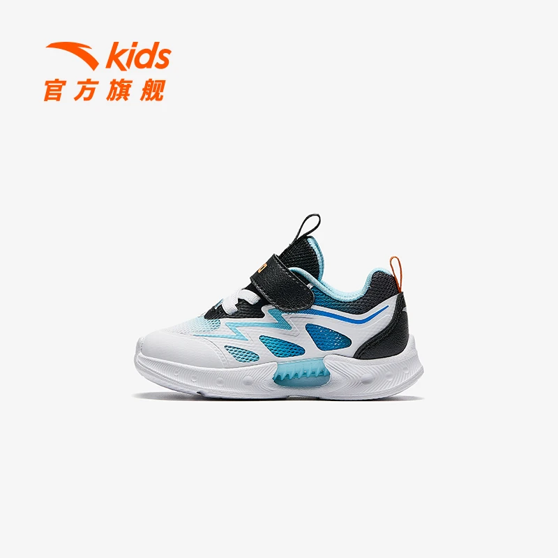 商场同款|安踏儿童男婴童逐月跑鞋夏透气减震防滑耐磨宝宝学步鞋