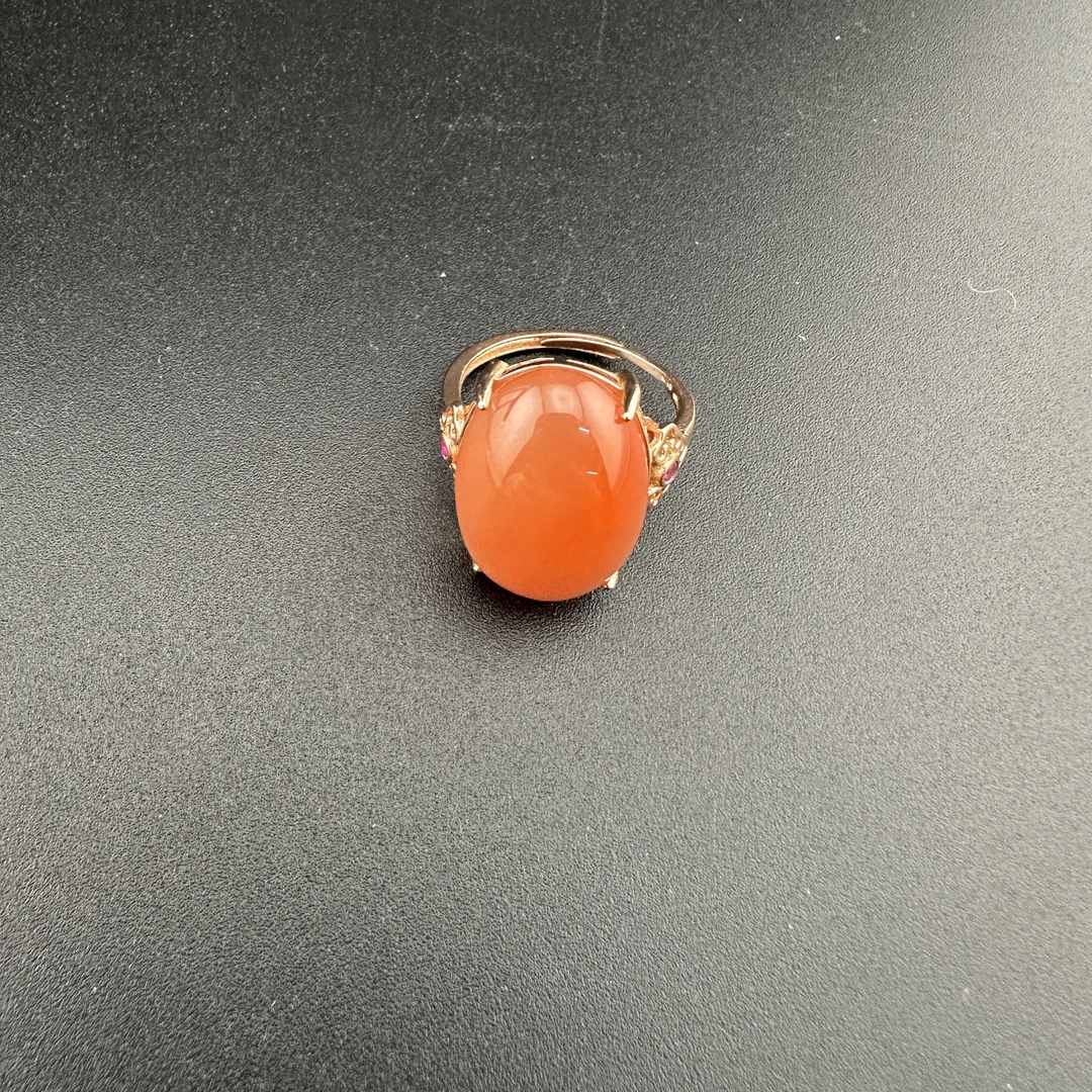 1129ZGYXH标005南红戒指多样性发货