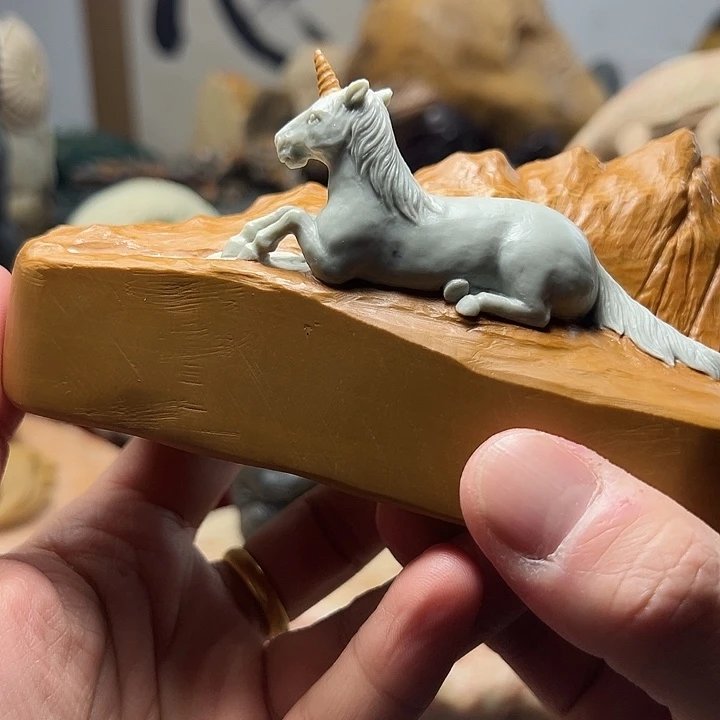 东北石松花石摆件