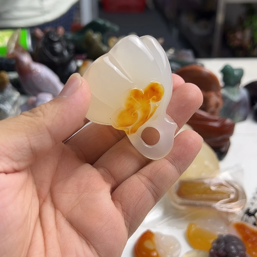 玛瑙/玉髓未镶嵌颈饰