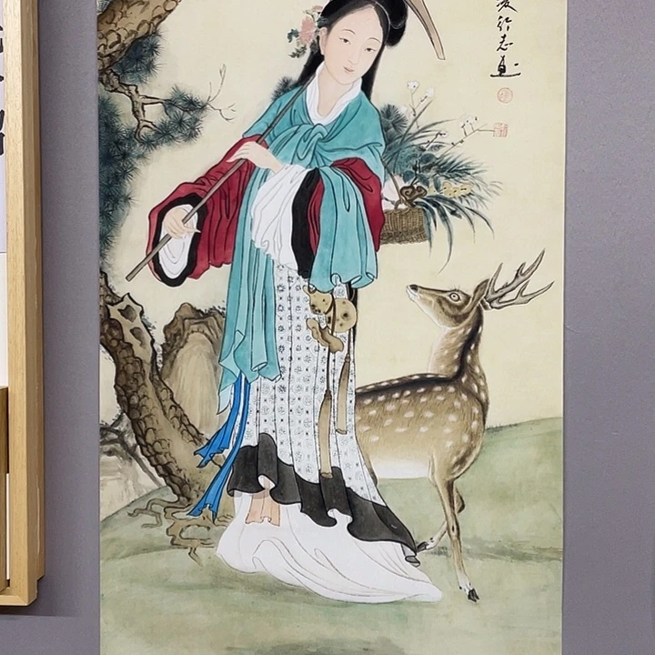 国画纯手绘国画山水画闪购链接