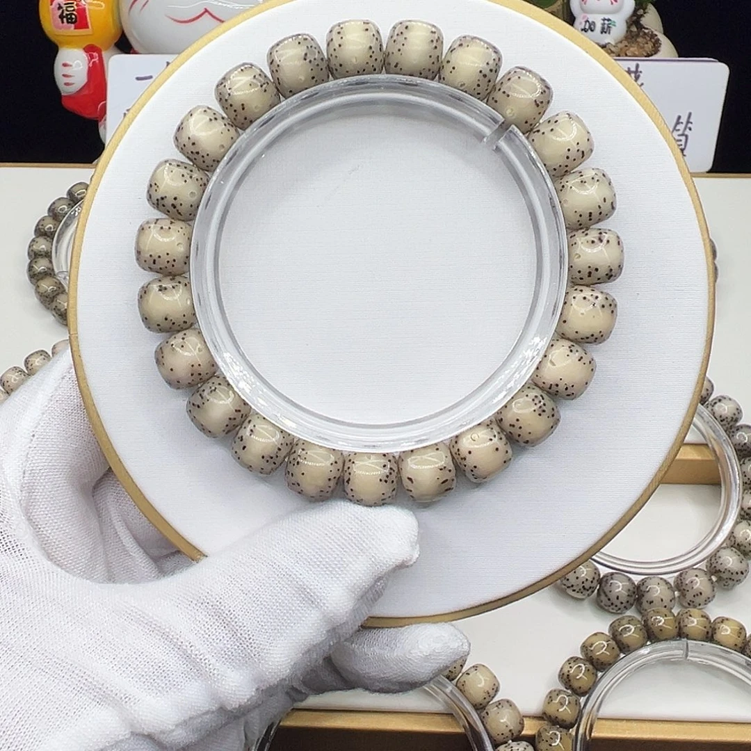 星月菩提手串骨瓷白10✖️9通体