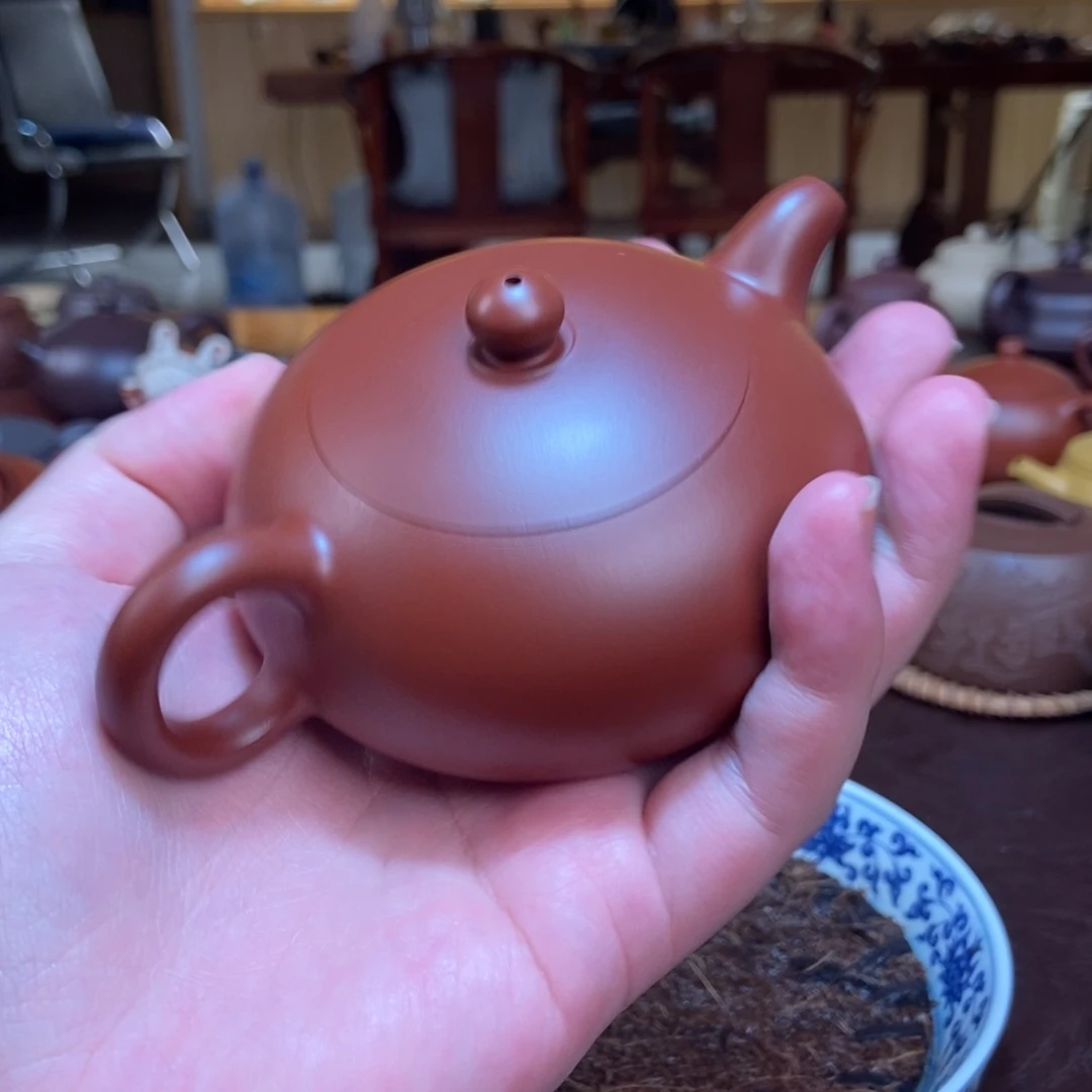 茶壶紫砂半月紫砂壶