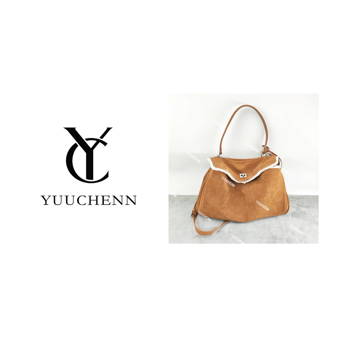 YUUCHENN/33cm原创设计高定真皮包 HH4185