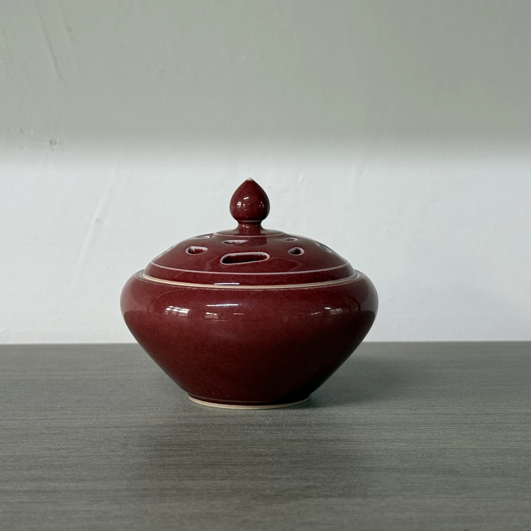 【晚晚专属】026非遗百匠香炉(豇豆红)