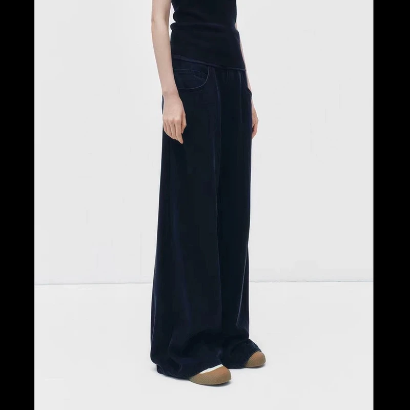 89【商场同款】ED家 秋冬季新款毛边棉牛仔裤