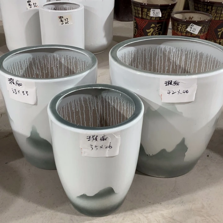 【闪购商品】红陶高温陶瓷花盆默认瑕疵