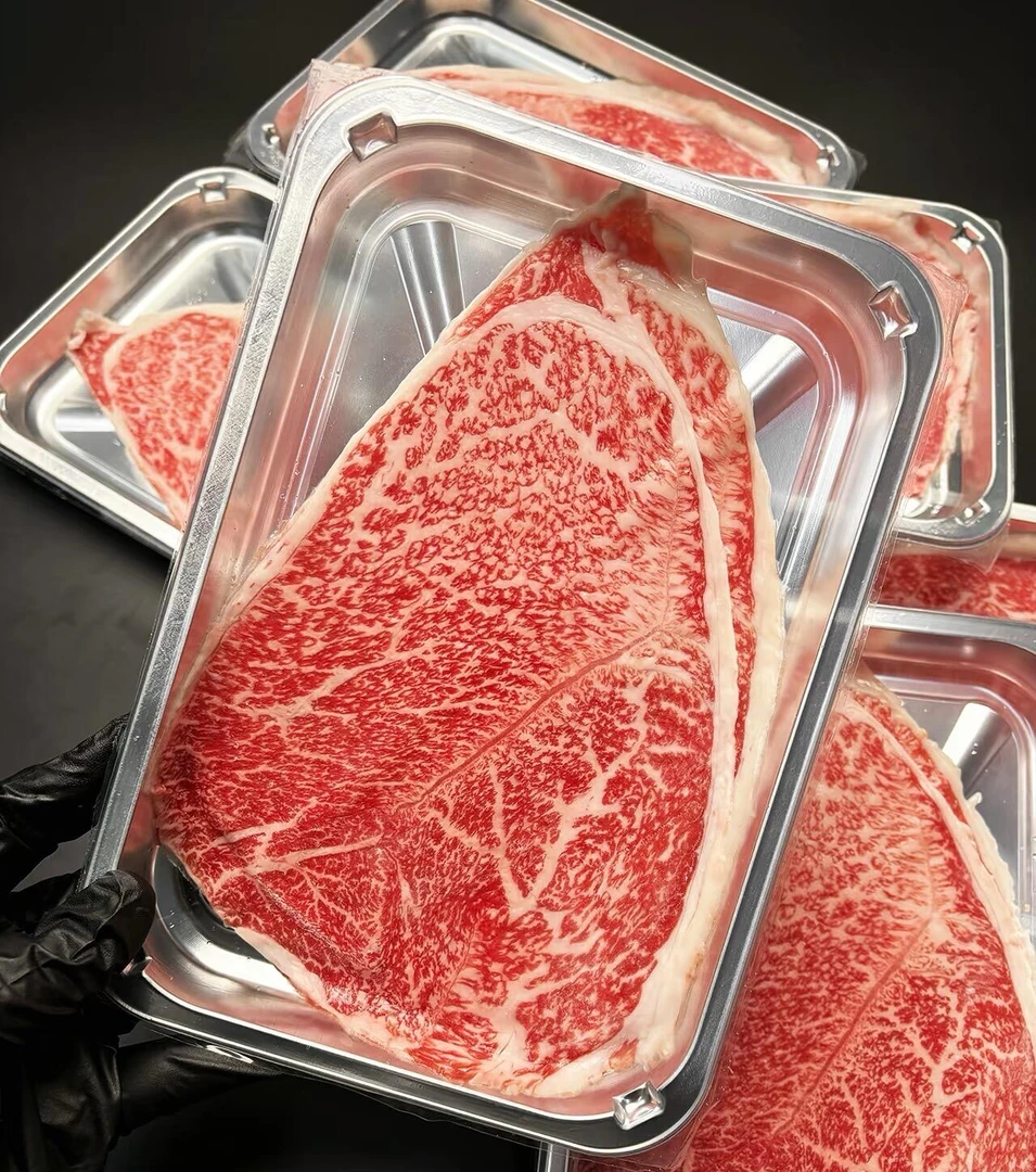 原切牛排组合装澳洲纯血和牛M9➕保乐肩，M8-9上脑，原切雪花牛肉片