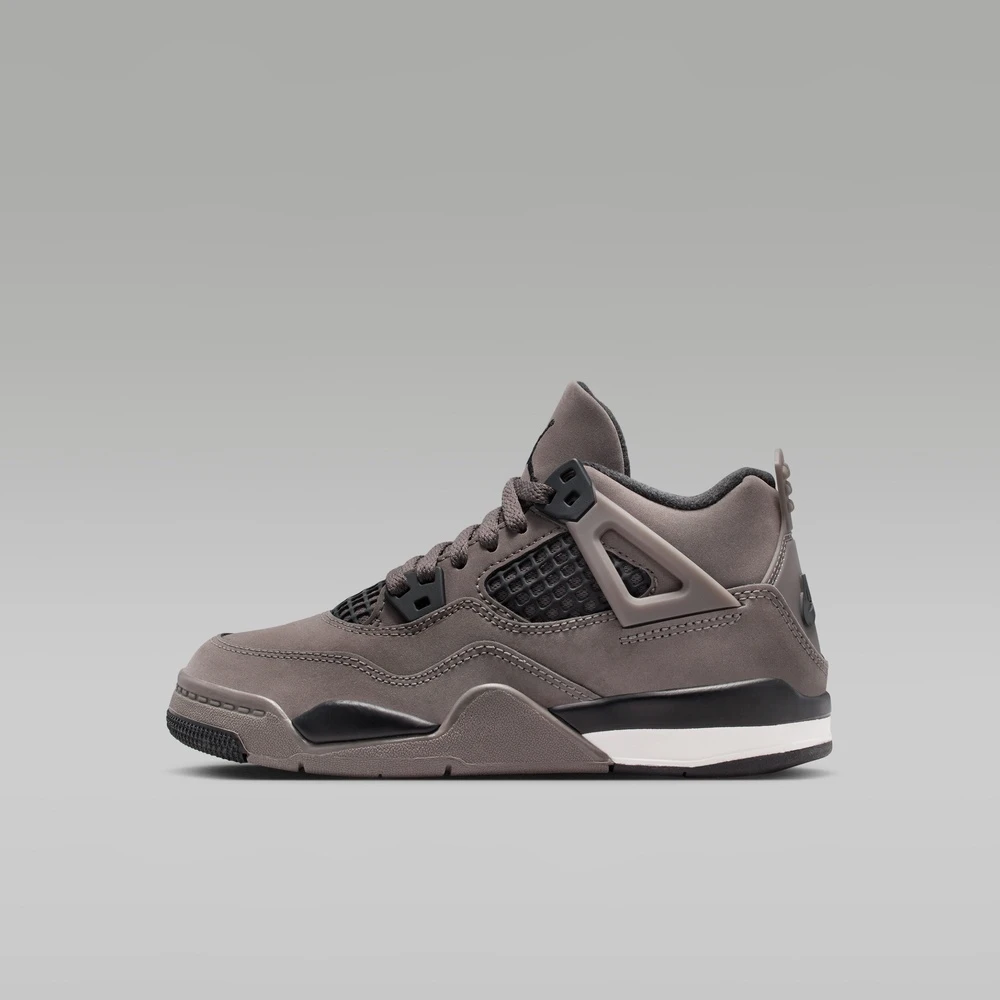 NIKE耐克新款中童Jordan 4 Retro（PS）乔丹加绒运动鞋IB4388-200
