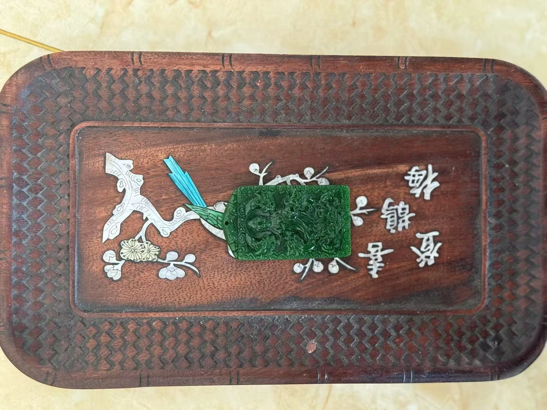 【专属链接】和田玉碧绿观音