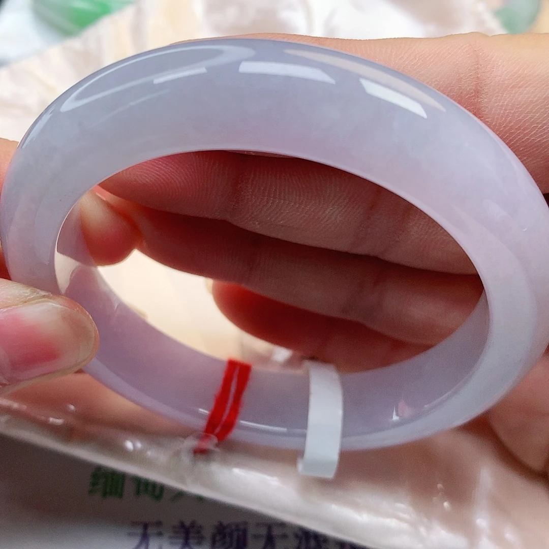 未镶嵌手镯翡翠冰紫罗兰163号