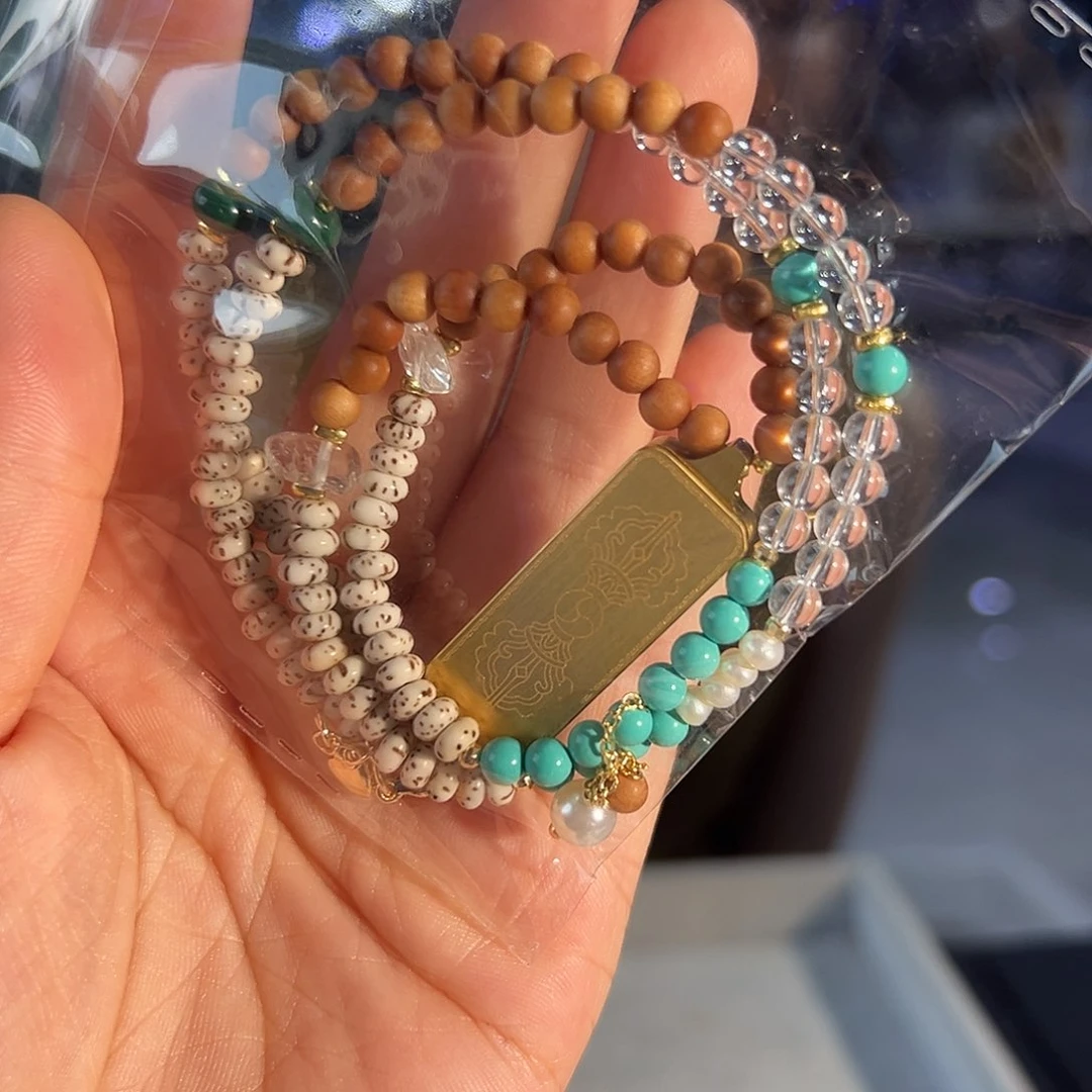 水晶手链未镶嵌多样性发一